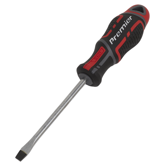 ENT1082 Sealey Premier AK4354 Slotted GripMAX® Screwdriver 6 x 100mm