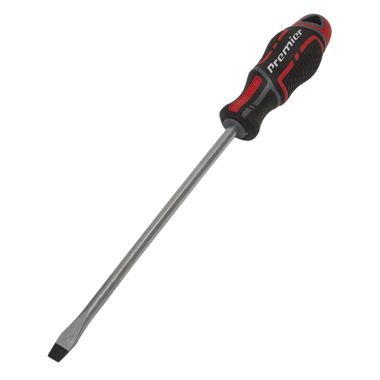 ENT1085 Sealey Premier AK4357 Slotted GripMAX® Screwdriver 8 x 200mm