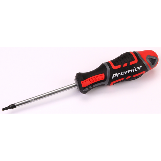 ENT1088 Sealey Premier AK4323.02 GripMAX® Security TRX-Star Screwdriver T10H x 80mm