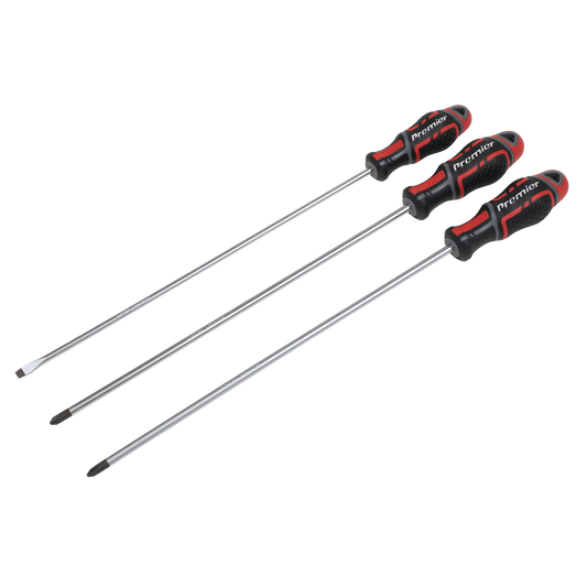 ENT1097 Sealy Premier AK4372 GripMAX® Long Screwdriver Set 3pc