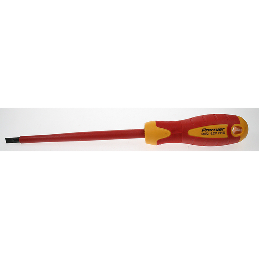 ENT1102 Sealey Premier AK6124.01 VDE Slotted Screwdriver sl6.5 x 150mm