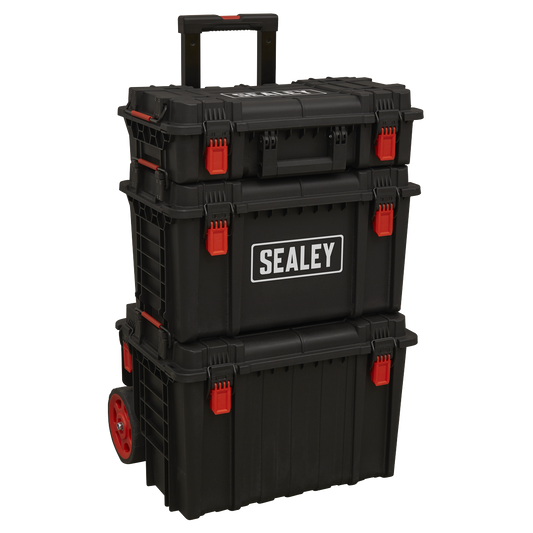 ENT1152 Sealey AP890 Heavy-Duty Mobile Storage System 3pc