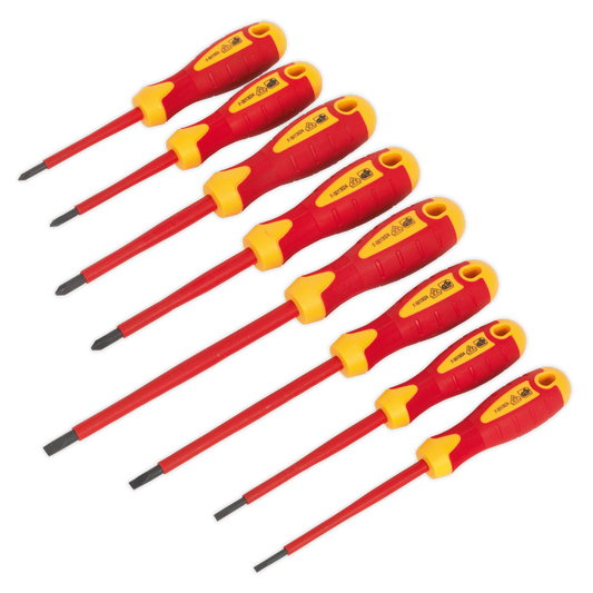 ENT1107 Sealey Premier AK6124 VDE Screwdriver Set 8pc