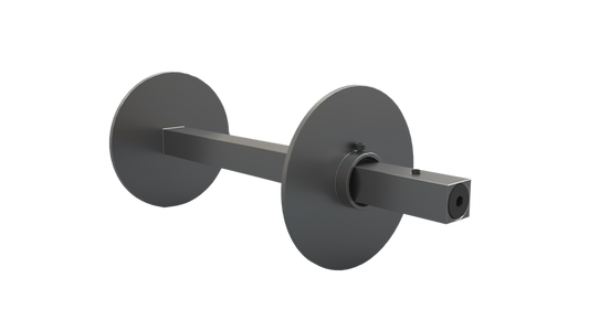 IND0020 Paramount 26 17mm Square Shaft Retractable Dummy End