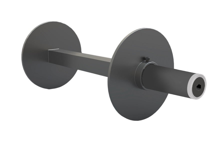 IND0026 Paramount 26 40mm Round Shaft Retractable Dummy End