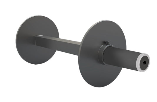 IND0026 Paramount 26 40mm Round Shaft Retractable Dummy End