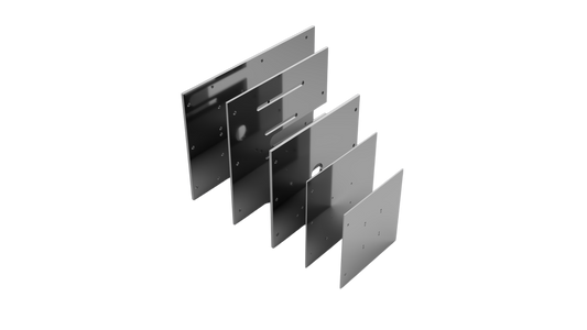 IND0063 Paramount 26 Galvanised Steel Plate