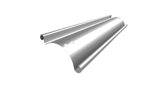 IND0045 22 SWG Galvanized Solid Lath (per mtr)