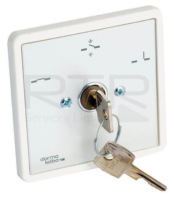 Programma Switch 19135601150 DORMA Program Switch 3-Position Lockable for Flush-Mounting ...