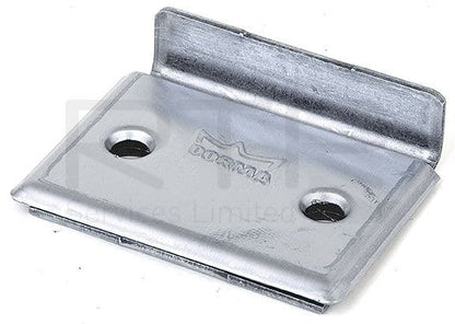 32609502150 DORMA Floor Guide Adjustable L Shape with Cover for Fine Frame Systems