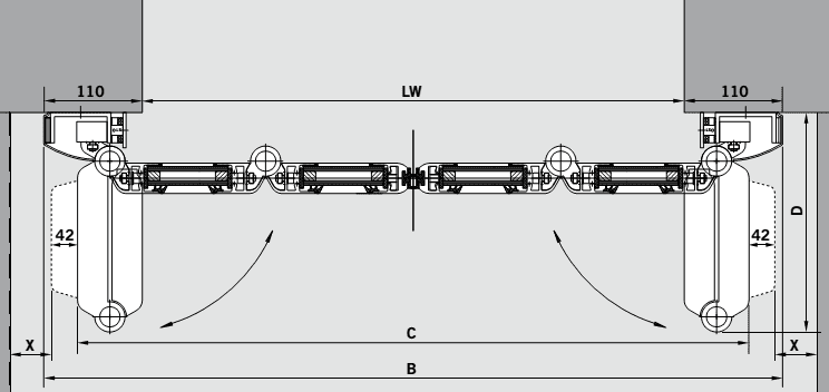33305511140 DORMA FFT Drive Rod