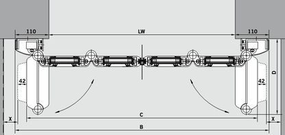 33305511140 DORMA FFT Drive Rod