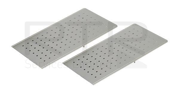 4010130 DORMA ES200 End Plates Cover - Silver