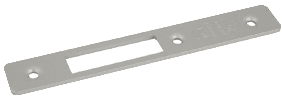 40TC00440. Adams Rite Face Plate to suit 1850 Series Round Cylinder Hook Bolt