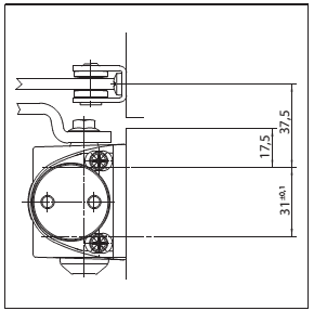 40TC101765 GEZE TS1000C, Silver, Inc Universal arm