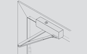 40TC5415DC GEZE TS 4000 S Universal Door Closer - Silver