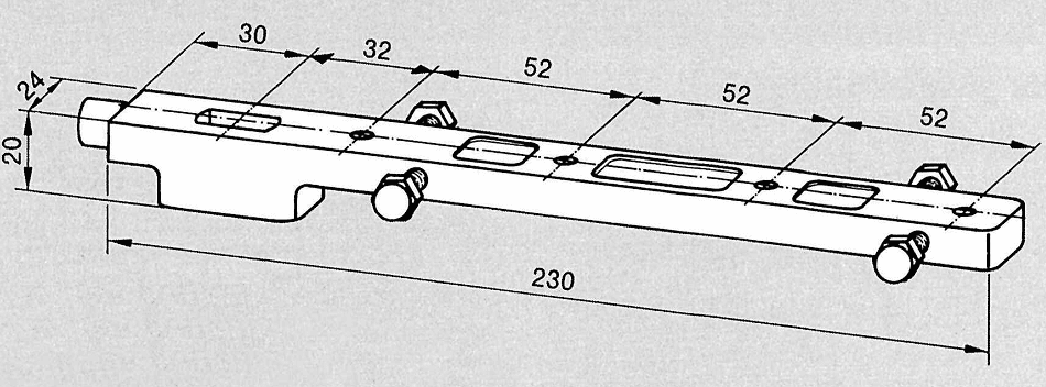 46010002 dormakaba BTS Door strap 7422, Double action 300KG Metal