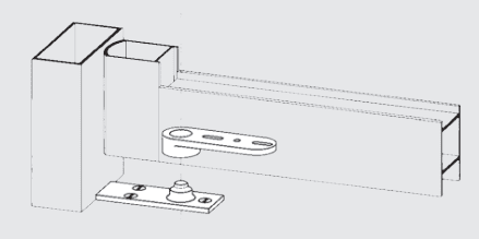 85210022 dormakaba RTS85 Bottom Pivot - Universal Side Load