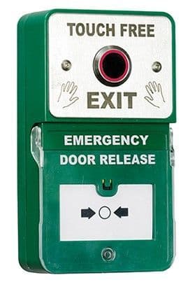 ACC0416 Touch Free "touchless" Sensor Switch  With Resettable Call Point