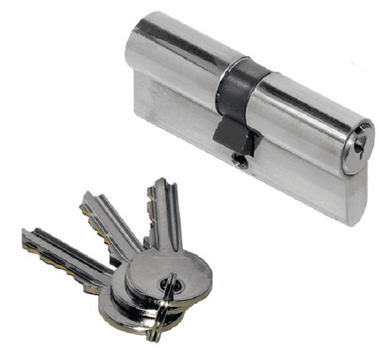 ACC1802 Contractors Double Euro Profile 6 PIN Cylinder Fixed Cam