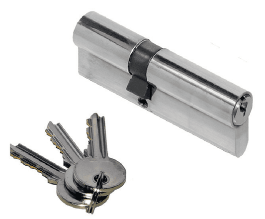 ACC1808 Contractors Double Euro Profile 6 PIN Cylinder Fixed Cam