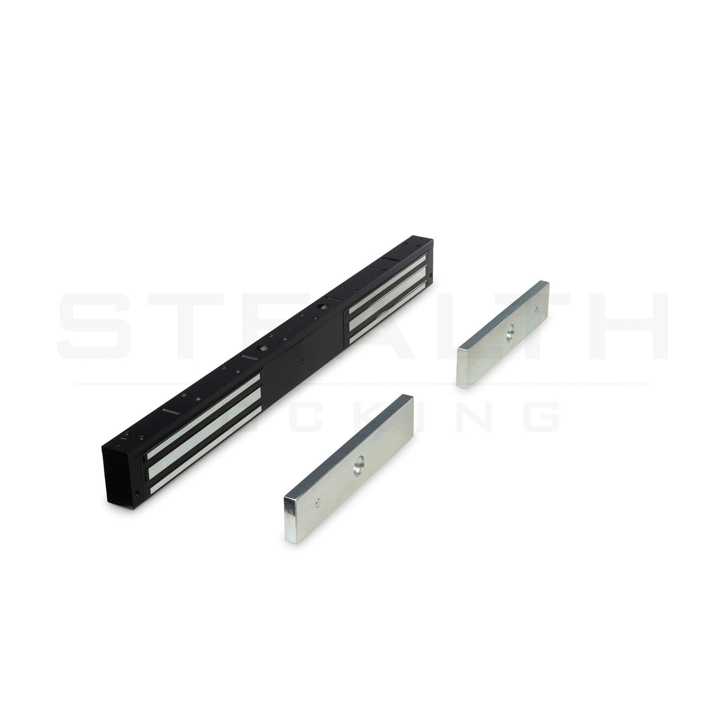 ACC2203 Stealth Black Double Slimline Monitored Maglock