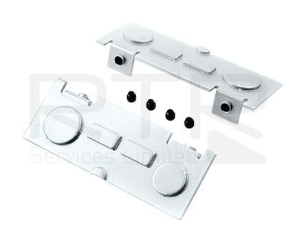 ADS3044 Entrematic EMSW EMO Lower End Plate Silver