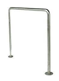 FAB6136 Tubular Profile Floor Mount Barrier Stainless Steel No Infill 900mm