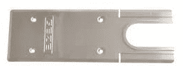 G-116526. GEZE Cover plates for TS 500 NV Polished Stainless Steel