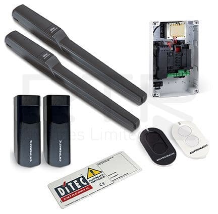 GAB4086 Ditec DITPWR35HLE-KIT for Double Swing Gate Leafs up to 3.5M