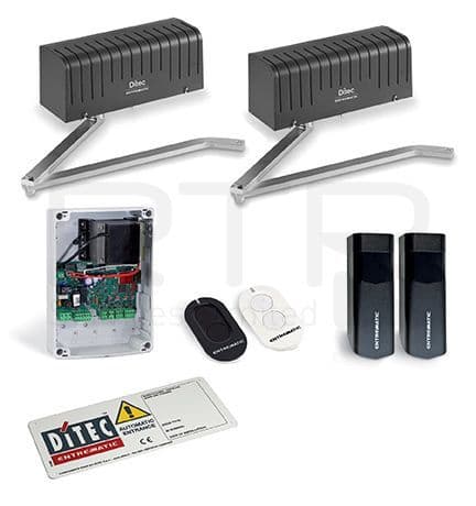 GAB4106-KIT Ditec ARCBH-KIT for Double Swing Gate Leaves up to 2.5m