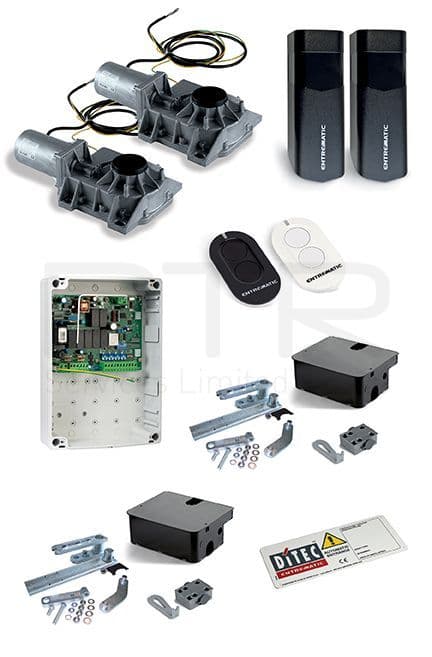GAB4129-KIT Ditec DITCB230PLS Kit for 230V Double Underground Drive Units for Leaves up to 3.5m