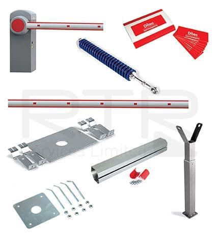 GAB4280-KIT-7.6m Ditec QIK80EH-KIT for Traffic Barrier up to 7.6m