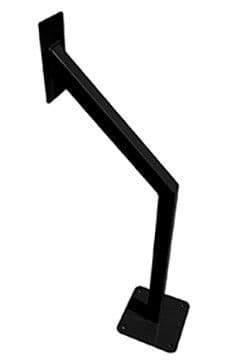 SAP2085-ALT Steel Post Black PPC