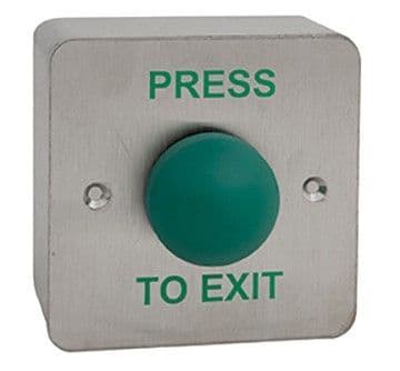 SAP2252A Green Domed Push Button