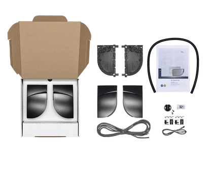SAP4170-2 BEA FlatScan 3D Set R/H & L/H for closing faces on a pair of doors