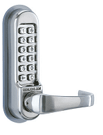 SEC1106 CODELOCKS CL500 Series - Heavy Duty Tubular Mortice Latch Mechanical Lock