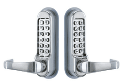 SEC1108 CODELOCKS CL500 Series - Heavy Duty Tubular Mortice Latch Lock "Back to Back"
